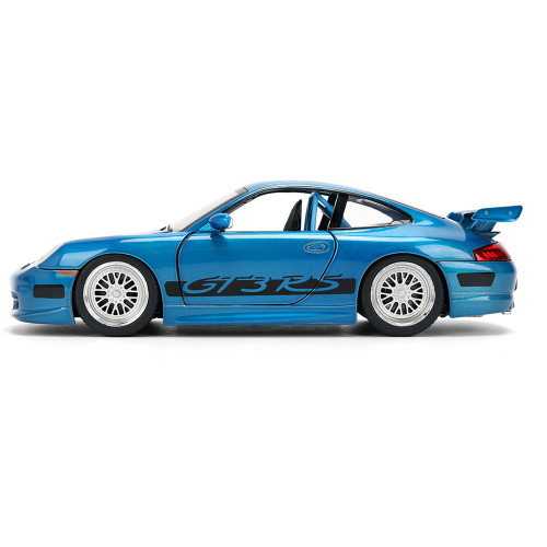 BRIAN's Porsche 911 GT3 RS - F&F 25th Anniversary Brush Finish 1:24 Scale Diecast Model Car by Jada Toys Alt Image 6