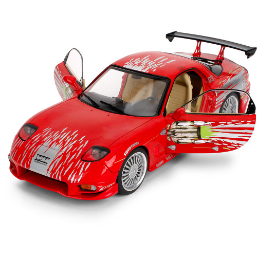 Dom's Mazda RX-7 - Fast & Furious 1:18 Scale Diecast Model Car by Jada Toys Alt Image 2