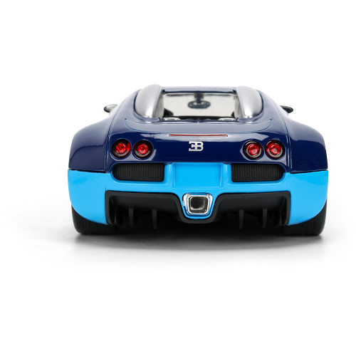 2011 Bugatti Veyron (Blue 2-Tone) 1:24 Scale Diecast Model Car by Jada Toys Alt Image 8