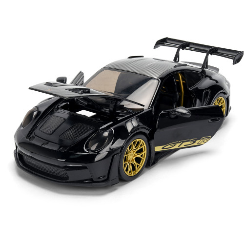 Porsche 911 GT3 RS (992) - G.Black 1:24 Scale Diecast Model Car by Jada Toys Alt Image 2