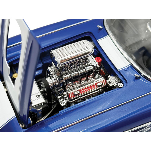 1961 Chevrolet Corvette Grand Sport Gasser - Admiral Blue 1:18 Scale Diecast Model Car by Acme Alt Image 4