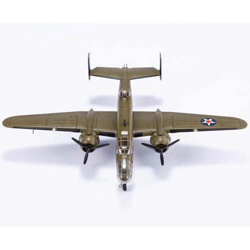 B-25B MITCHELL 1/72 DIE CAST MODEL - AF1-0111B WHIRLING DERVISH, 34 BOMBER SQD., 17TH BOMBER GROUP Alt Image 1