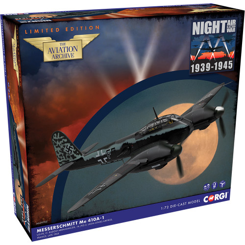 ME 410A Hornisee 1/72 Die Cast Model Corgi (AA29702) 1:72 scale Metal by Corgi Alt Image 2