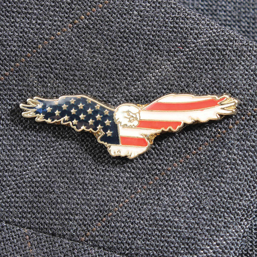 American Eagle Lapel Pin   by Ruffin Flag Company Alt Image 1