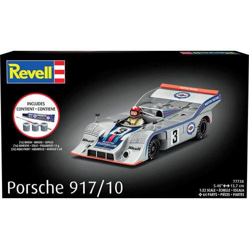 Porsche 917/10 Complete Model Kit 1:32 Scale Plastic Model Kit by Revell Main Image