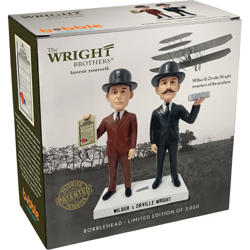 Wright Brothers Bobblehead Bobbletopia   by Bobbletopia Alt Image 2