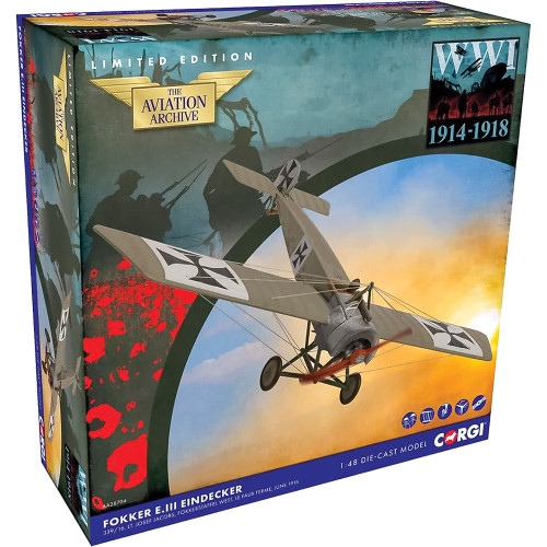 Fokker E.III Eindecker 1/48 Die Cast Model Corgi (AA28704) Main Image