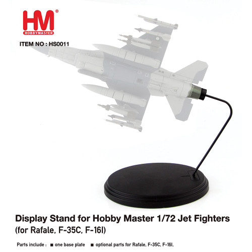 F-35C, F-16I or Rafale Display Stand - HS0011 Main Image