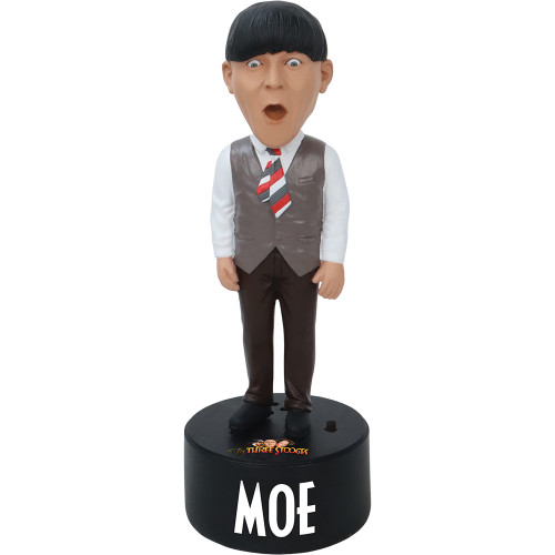 Moe Stooge Talking Bobblehead  Nat. Bobblehead HOF (632125670273) Main Image