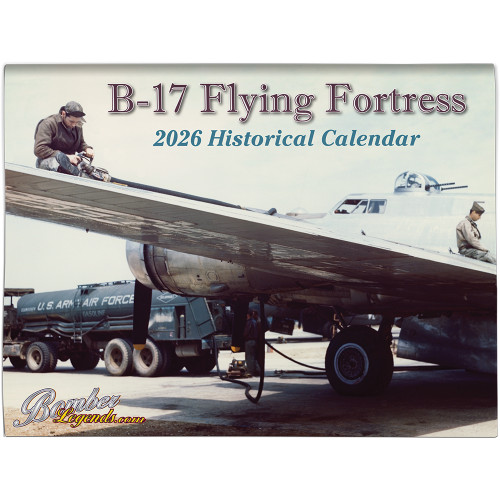 B-17 Flying Fortress 2026 Wall Calendar  C-B1726   by Bomber Legends Main Image