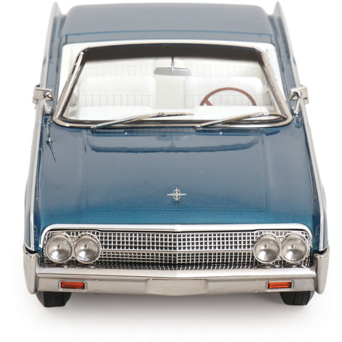 1963 Lincoln Continental Convertible - Turquoise Metallic 1:18 Scale Diecast Model Car by KK Scale Alt Image 5