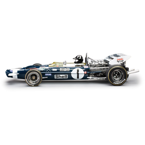 1970 Lotus 49C -#1 G. Hill - Monaco GP Formula 1 1:18 Scale Diecast Model Car by Sunstar Alt Image 3