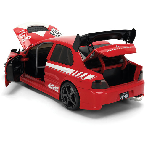 2006 Mitsubishi Lancer Evolution IX 1:24 Scale Diecast Model Car by Jada Toys Alt Image 5