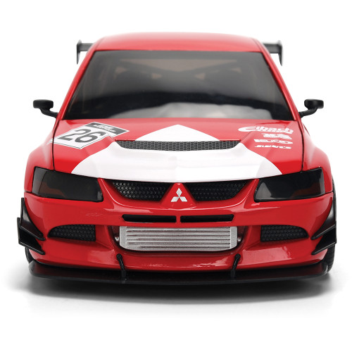 2006 Mitsubishi Lancer Evolution IX 1:24 Scale Diecast Model Car by Jada Toys Alt Image 7