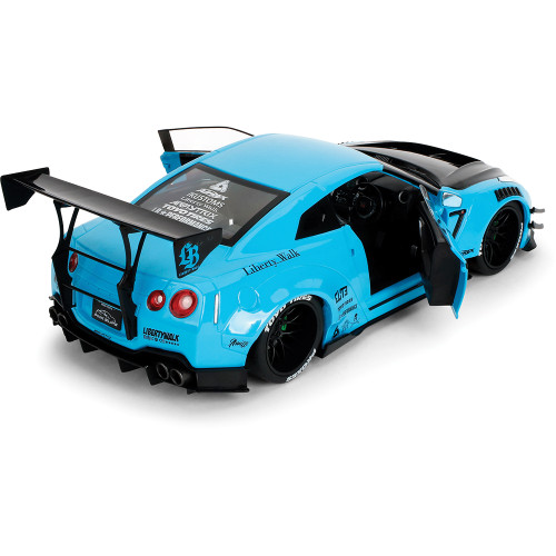 Nissan GT-R (R35) LIBERTY WALK Diecast Model Car | Pink Slips