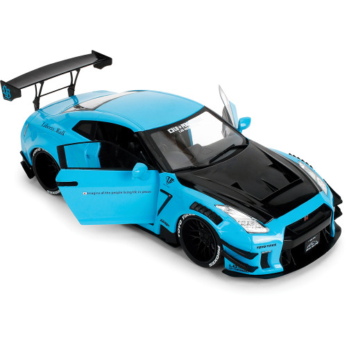 Nissan GT-R (R35) - LIBERTY WALK 1:18 Scale Diecast Model Car by Pink Slips Alt Image 5