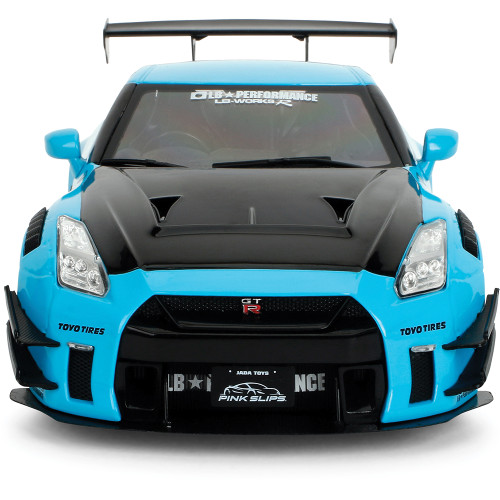 Nissan GT-R (R35) LIBERTY WALK Diecast Model Car | Pink Slips