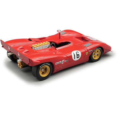 1969 Ferrari 612 Can-Am Watkins Glen Car #16 -  3rd Place Driver:  Chris Amon 1:18 Scale  by Tecnomodel Alt Image 1