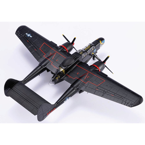P-61B BLACK WIDOW 1/72 DIE CAST MODEL - AF1-0090E MIDNIGHT MADNESS 548TH NIGHT FIGHTER SQUADRON 1:72 Scale  by Air Force 1 Alt Image 2