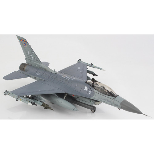 F-16C Fighting Falcon 1/72 Die Cast Model 56th FW Commander 2009 1:72 scale Metal by Hobby Master Alt Image 1