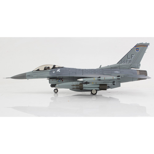 F-16C Fighting Falcon 1/72 Die Cast Model 56th FW Commander 2009 1:72 scale Metal by Hobby Master Alt Image 2