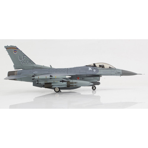 F-16C Fighting Falcon 1/72 Die Cast Model 56th FW Commander 2009 1:72 scale Metal by Hobby Master Alt Image 3