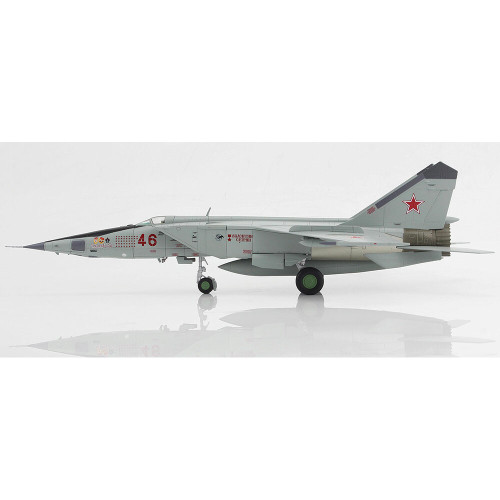 MIG-25RBT Foxbat-B 1/72 Die Cast Model 47th GRAP 2nd Sqn. May 2001 - HA5651 1:72 scale Metal by Hobby Master Alt Image 2