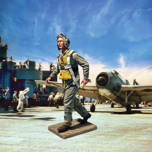 George H.W. Bush 1/30 Pilot Figure 1:30 Scale  by William Britain Alt Image 1