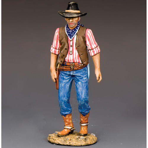 The Gunfighter 1/30 Figure King & Country CD024 1:30 Scale Die Cast Metal by King and Country Main Image