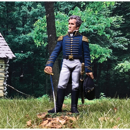 General Andrew Jackson 1/30 Figure - 1813-14 William Britain 10112 1:30 Scale Die Cast Metal by William Britain Alt Image 1