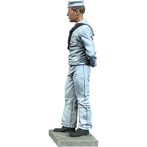U.S. Sailor in Whites 1941-45 1/30 Figure William Britain 13053 1:30 Scale Metal by William Britain Alt Image 1