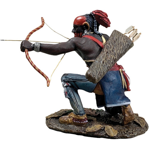 Native Kneeling with Bow and Arrow William Britain 16116 1:30 Scale Metal by William Britain Main Image