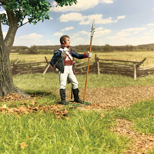 Captain Meriwether Lewis 1/30 Figure - 1803 William Britain (10130) 1:30 Scale Metal by William Britain Alt Image 1