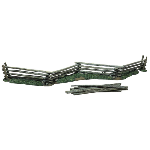 Snake Rail Fence 9-Piece 1/30 Set William Britain (51069) 1:30 Scale Resin by William Britain Main Image