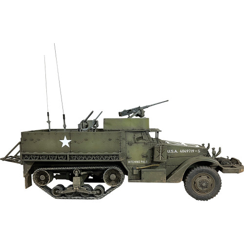M3A1 Half-track 9th Arm Div. 27th Inf. Bat. Co. B 1/30 Model William Britain (25132) 1:30 Scale Metal by William Britain Main Image