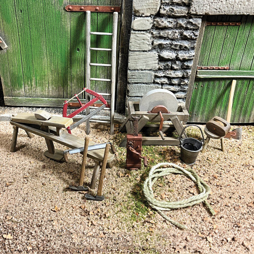 Farm Tools 18th-19th Century Set No.2 William Britain (53029) 1:30 Scale Resin by William Britain Alt Image 1