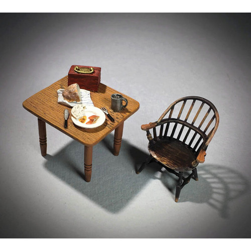 Coffee News and a Loyal Friend Man with Dog 1/30 Figure Se William Britain (31284) 1:30 Scale Metal by William Britain Alt Image 2
