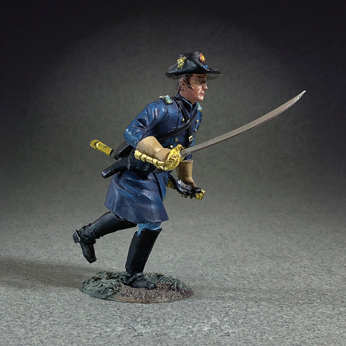 Union Infantry Officer Advancing No.2 William Britain (31407) 1:30 Scale Metal by William Britain Alt Image 1