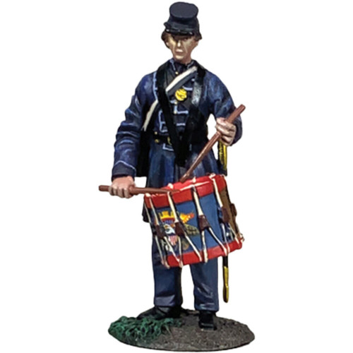Federal Infantry Drummer No. 3 1/30 Figure William Britain (31381) 1:30 Scale Metal by William Britain Main Image