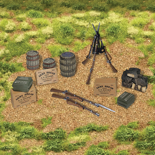 Civil War Encampment Accessory Set William Britain (31268) 1:30 Scale  by William Britain Alt Image 2
