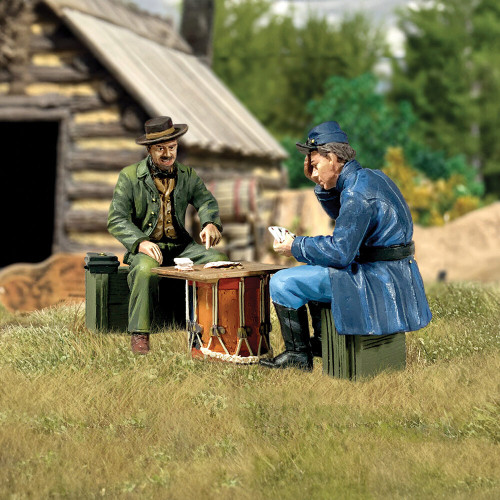 “Can't Win for Losing” Playing Cards 1/30 Figure William Britain (31344) 1:30 Scale Metal by William Britain Alt Image 2