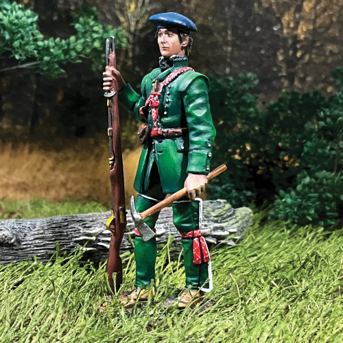 Rogers' Rangers Private 1758 1/30 Figure WILLIAM BRITAIN (16200) 1:30 Scale Metal by William Britain Alt Image 2