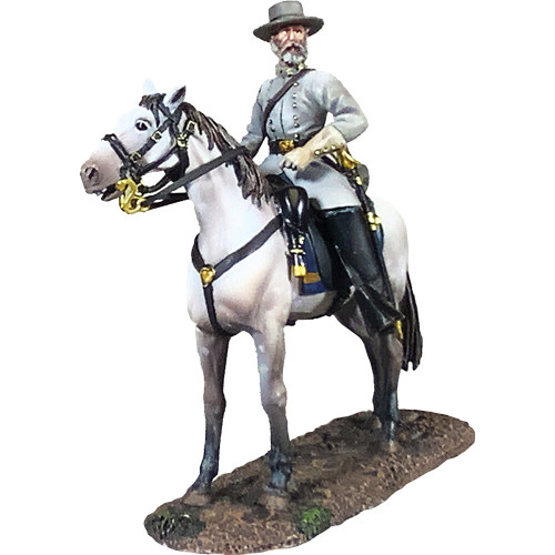 Confederate General Robert E. Lee Mounted 1/30 Figure WILLIAM BRITAIN (31451) 1:30 Scale Metal by William Britain Alt Image 1