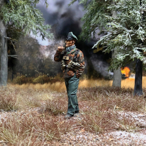 Waffen SS Unterscharführer Walking 1/30 Figure William Britain (25122) 1:30 Scale Metal by William Britain Alt Image 1