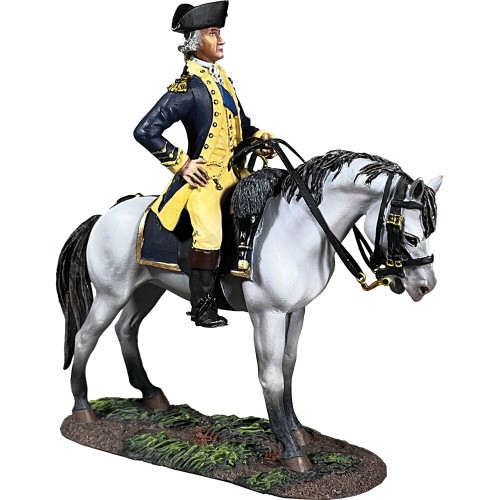 General George Washington Mounted on Horse 1/30 Figure William Britain (16208) 1:30 scale Metal by William Britain Main Image