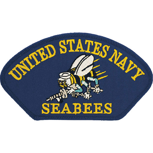 U.S. Navy Seabees Patch PM1429 (M032)   by Eagle Emblems Main Image