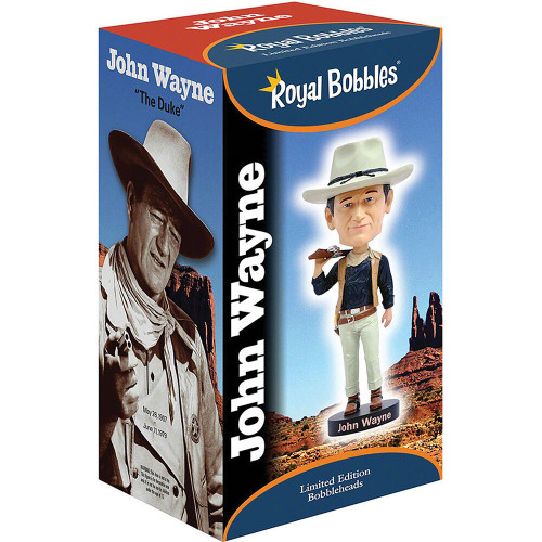 John Wayne Cowboy Bobblehead RB1039  Polyresin by Royal Bobbles Alt Image 4