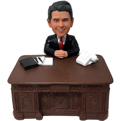 President Resolute Desk Reagan Bobblehead NAT. BOBBLEHEAD HOF (632125669895)   by National Bobblehead HOF Main Image
