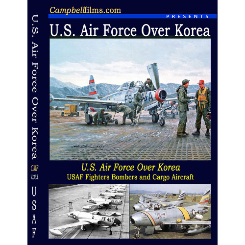 U.S. Air Force Over Korea - DVD   by Campbell Films Alt Image 1