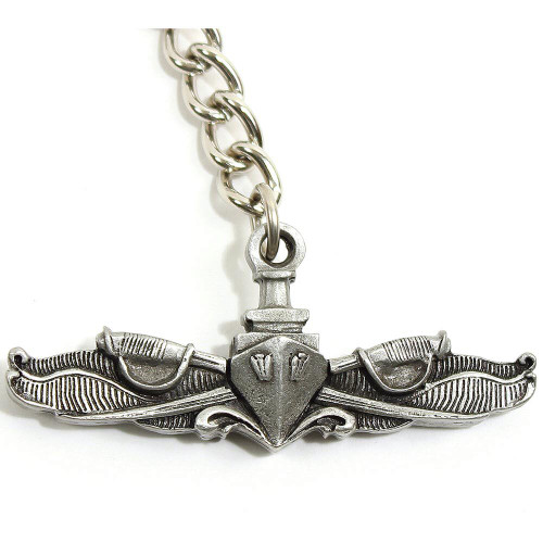Navy Surface Keychain K632  Pewter by Sparta Pewter USA Alt Image 2